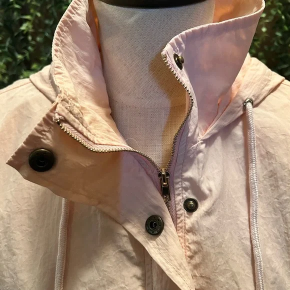 Pink Hooded Women's Jacket - Picture 3 of 4